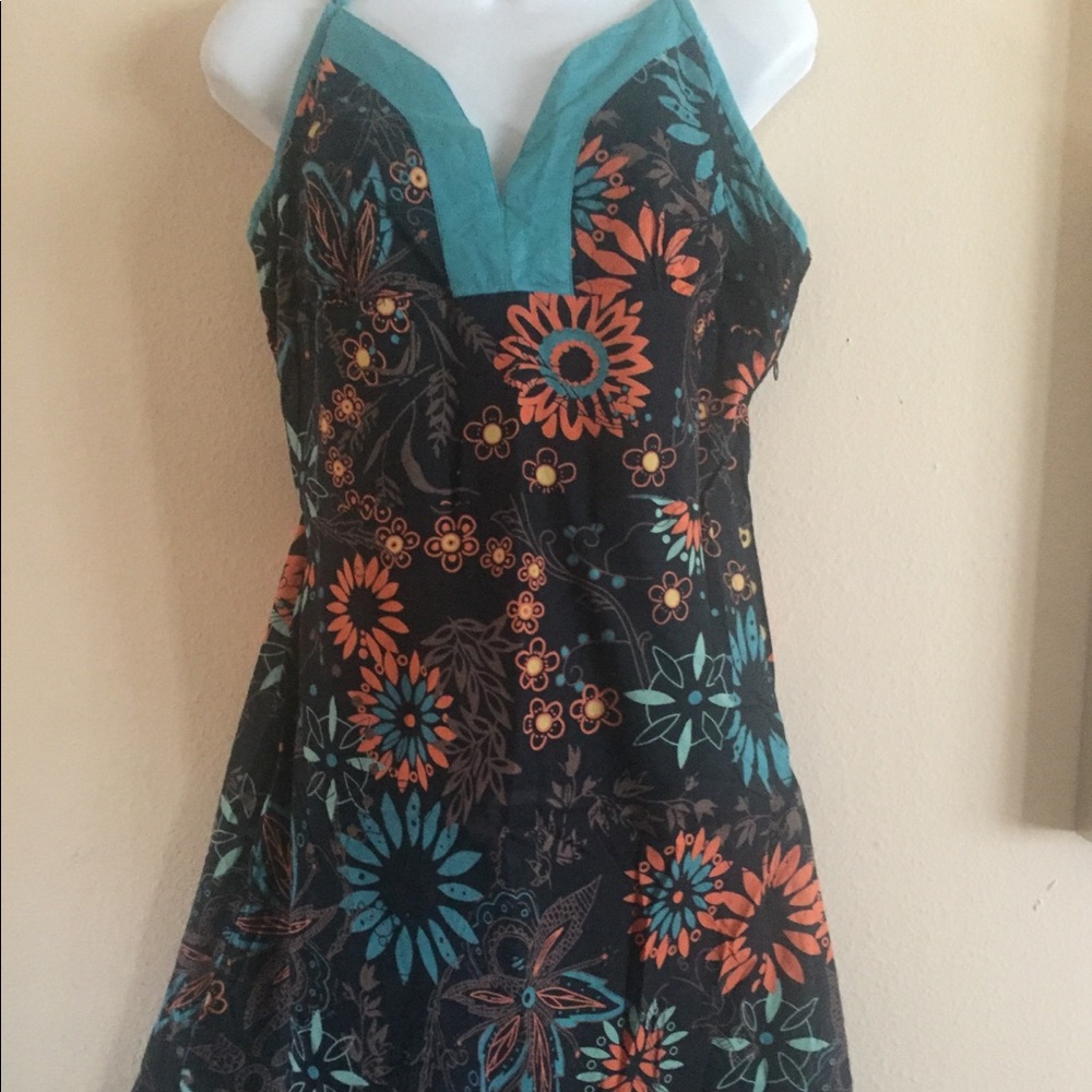 Pretty pink women’s mini floral dress size xl